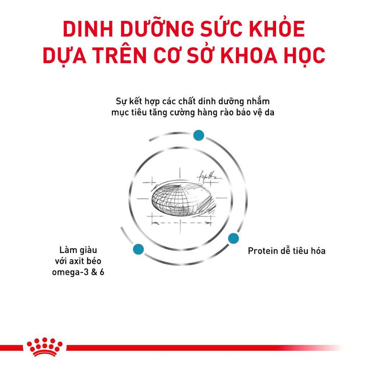 [2KG] Hạt Royal Canin Chó Skin Care | Pet's Warehouse