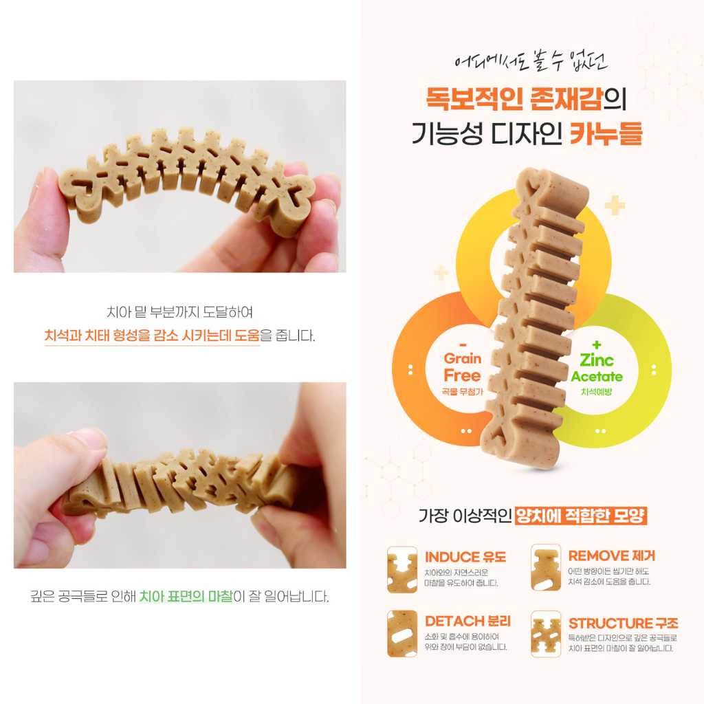 [170G] Xương Nhai Sạch Răng Kanoodle