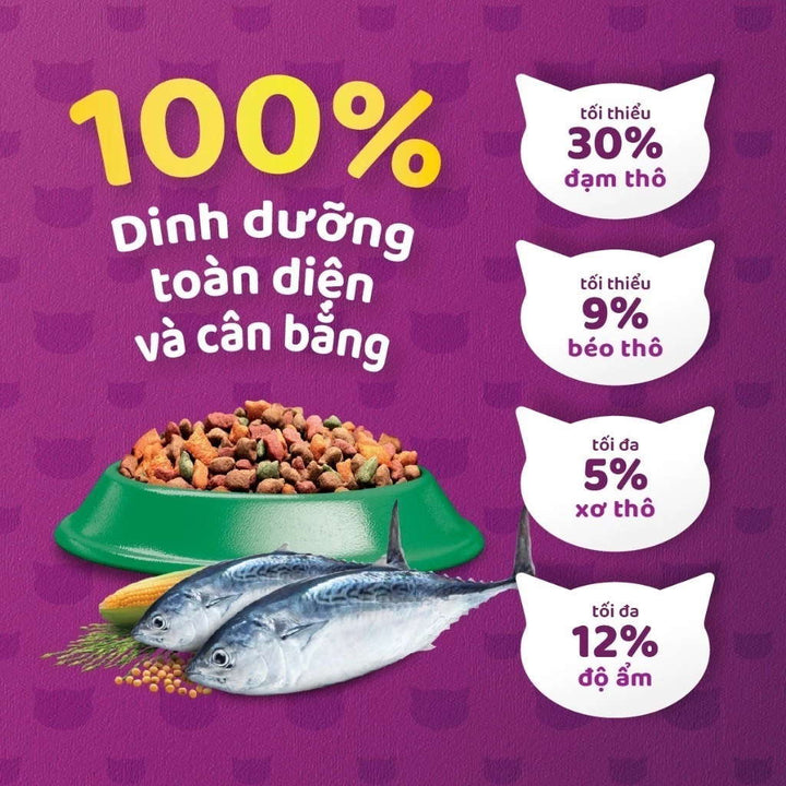 [400G] Hạt Whiskas Mèo Trưởng Thành