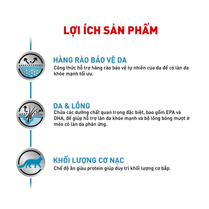 [1.5KG] Hạt Royal Canin Mèo Skin & Coat