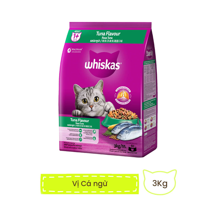 [3KG] Hạt Whiskas Mèo Trưởng Thành