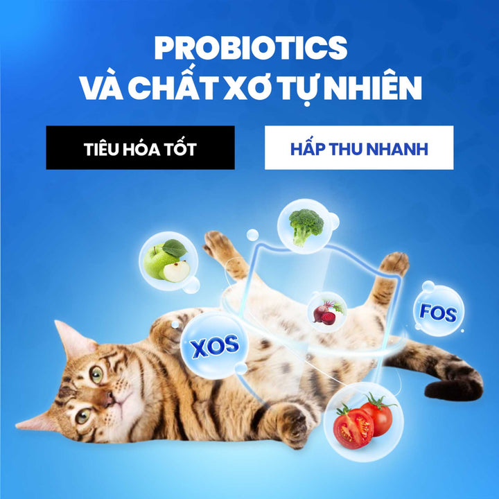 Hạt Dinh Dưỡng Chức Năng Fine Dining Cho Mèo Trưởng Thành, Túi 1.8Kg