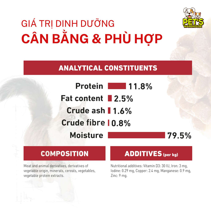 [Combo 3 - 12 Gói] Gói Pate Mèo Trưởng Thành Royal Canin Instinctive Gravy, Gói 85g