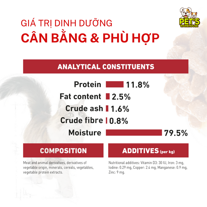 [Combo 3 - 12 Gói] Gói Pate Mèo Trưởng Thành Royal Canin Instinctive Gravy, Gói 85g
