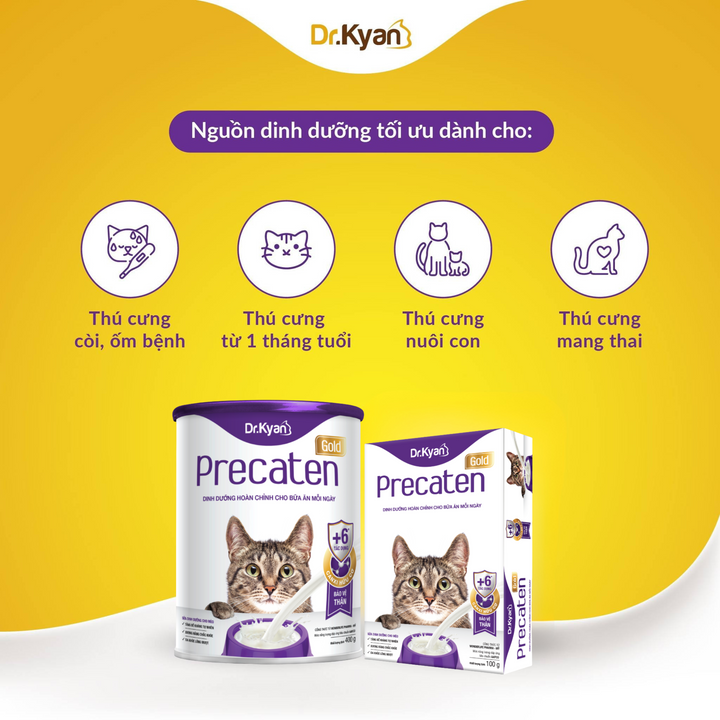 [100G - 400G] Sữa Bột Dr.Kyan Predogen Gold Cho Mèo