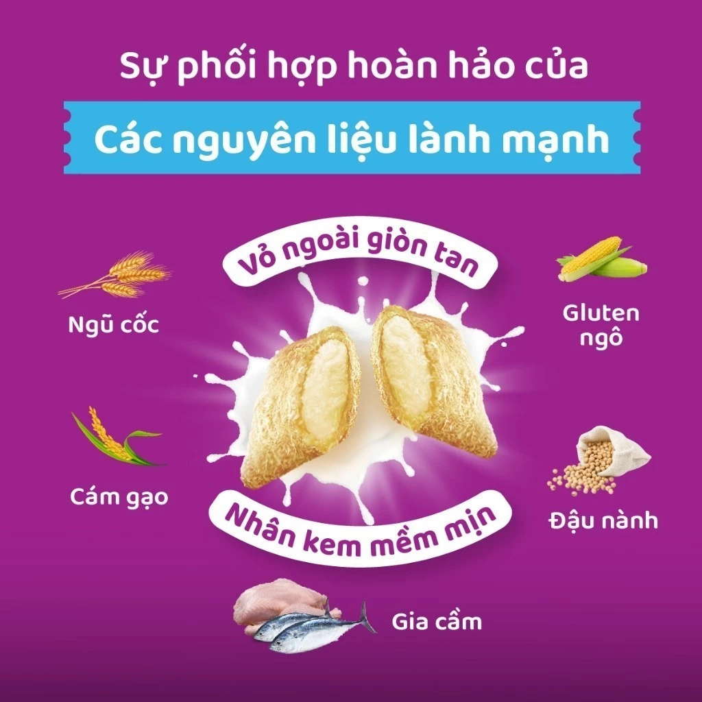 [1.1KG] Hạt Whiskas Mèo Con 2-12 Tháng