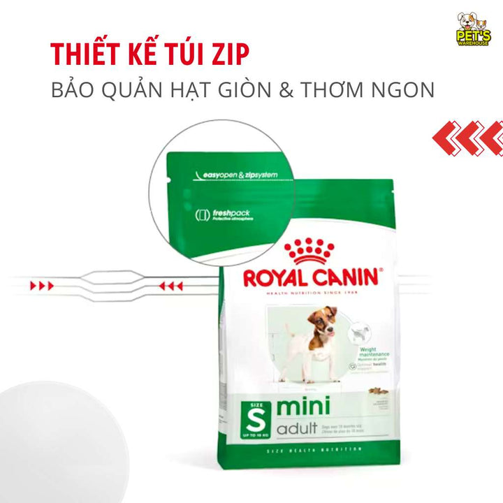 [800G-2KG] Hạt Royal Canin Chó Mini Adult