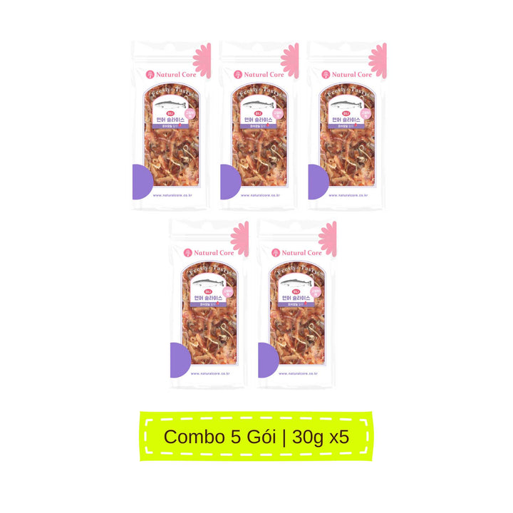 [30G] Snack Natural Core Cá Hồi Sấy Mèo Mọi Lứa Tuổi | Pet's Warehouse