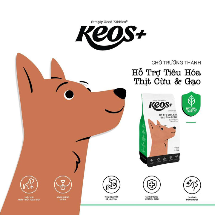 [1.5KG] Hạt Keos Chó Mọi Lứa Tuổi