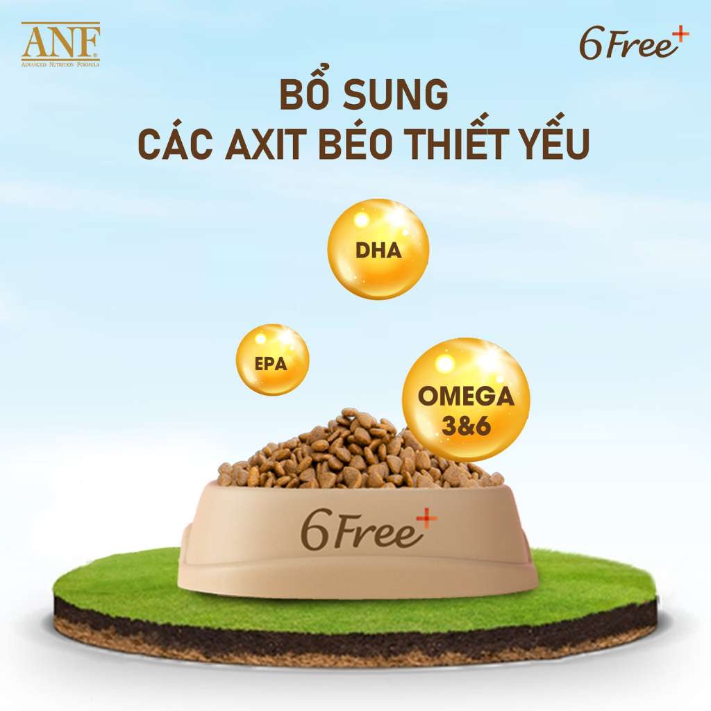 [1.6KG - 5.6KG] Hạt Anf 6Free+ Cao Cấp Chó Mọi Lứa Tuổi