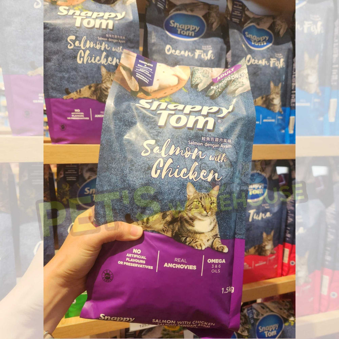 [Combo 2 - 4 túi] Hạt Snappy Tom Mèo, 1.5KG