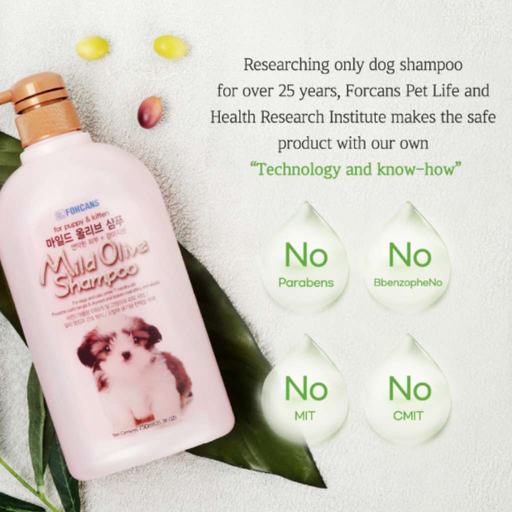 [750ML] Sữa Tắm Forcans Hàn Quốc Chó Mèo