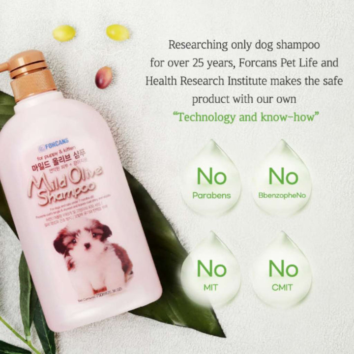 [750ML] Sữa Tắm Forcans Hàn Quốc Chó Mèo