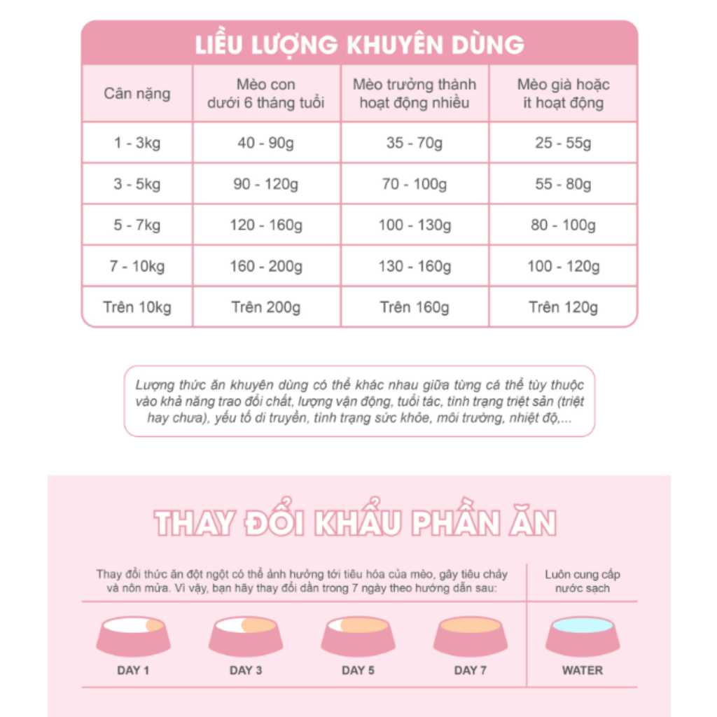 [2KG] Hạt Catsrang Mèo Lớn - Mèo Con