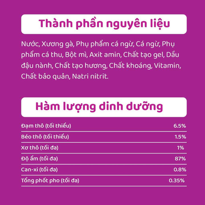 [Combo 14–28 gói] Pate Whiskas Mèo Trưởng Thành Gói 80G