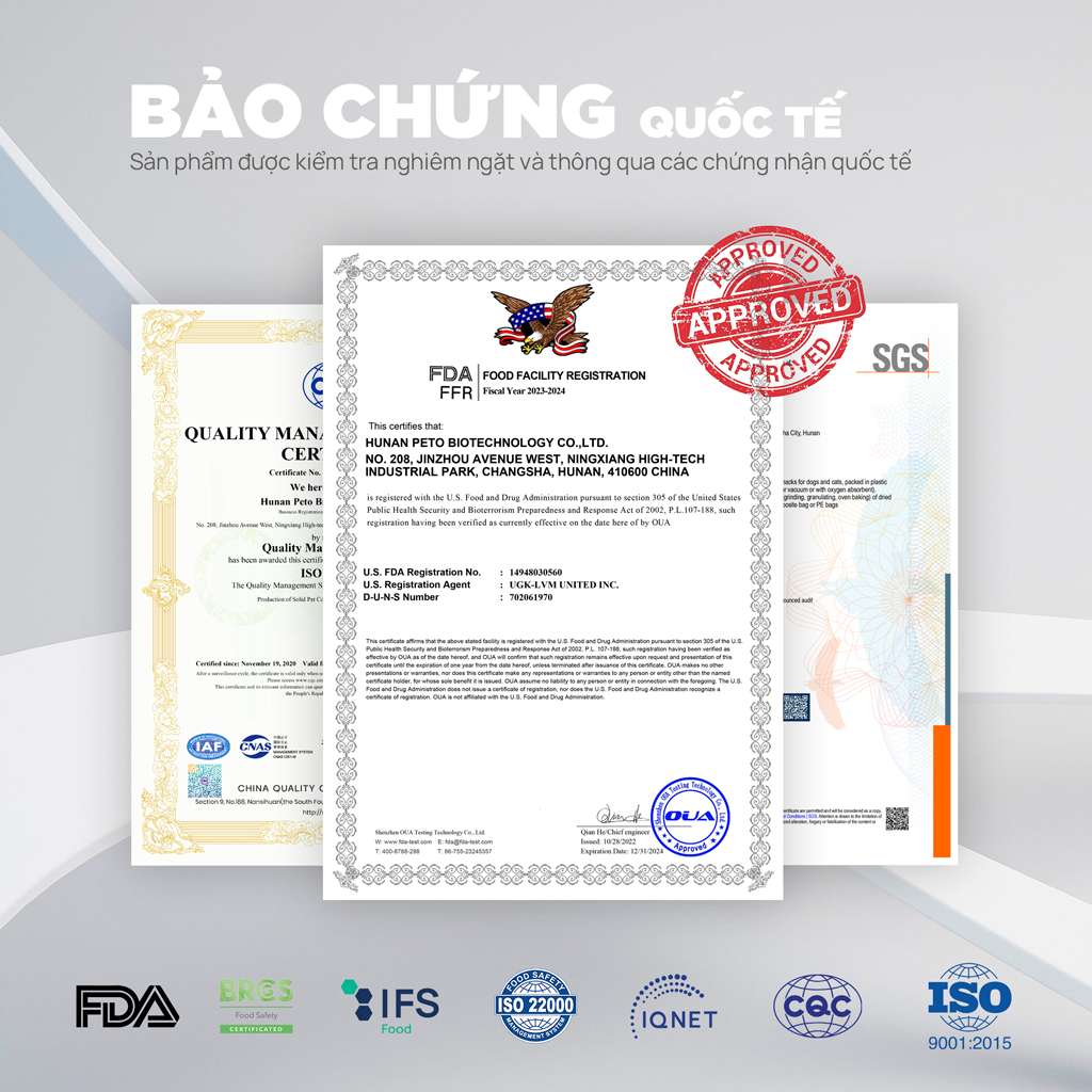 [12G-20G] Snack Đông Khô Cho Chó Mèo PetQ