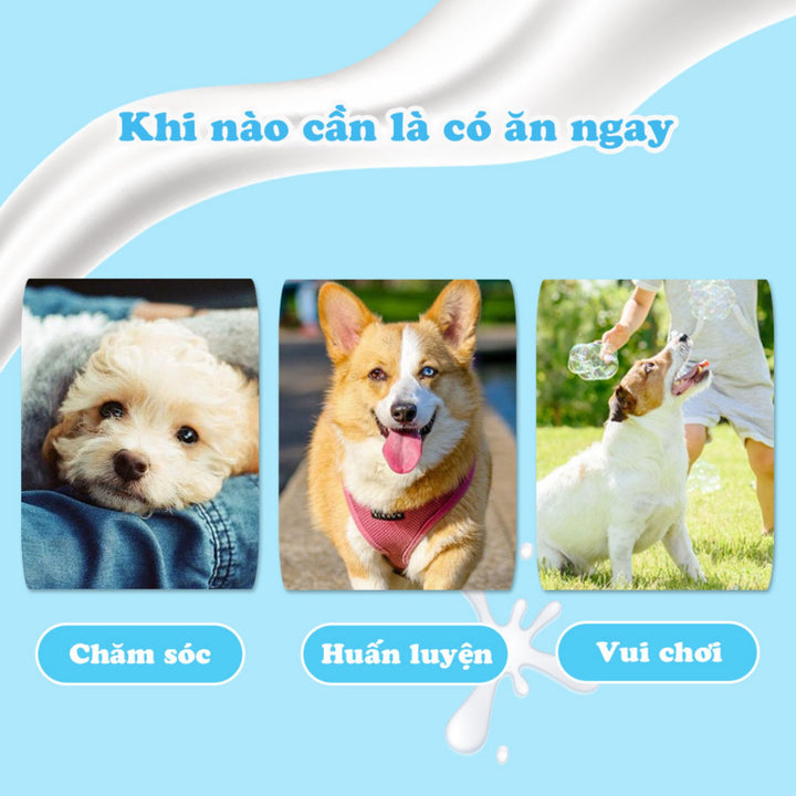Que Gặm DoggyMan Cho Chó, Gói 120g, Nhiều Hương