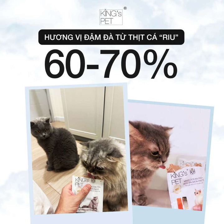 Pate King's Pet Chó Mèo Mọi Lứa Tuổi Gói 70G