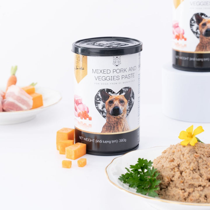 [Combo 4 lon] Pate King's Pet Chó Mèo Mọi Lứa Tuổi 380G