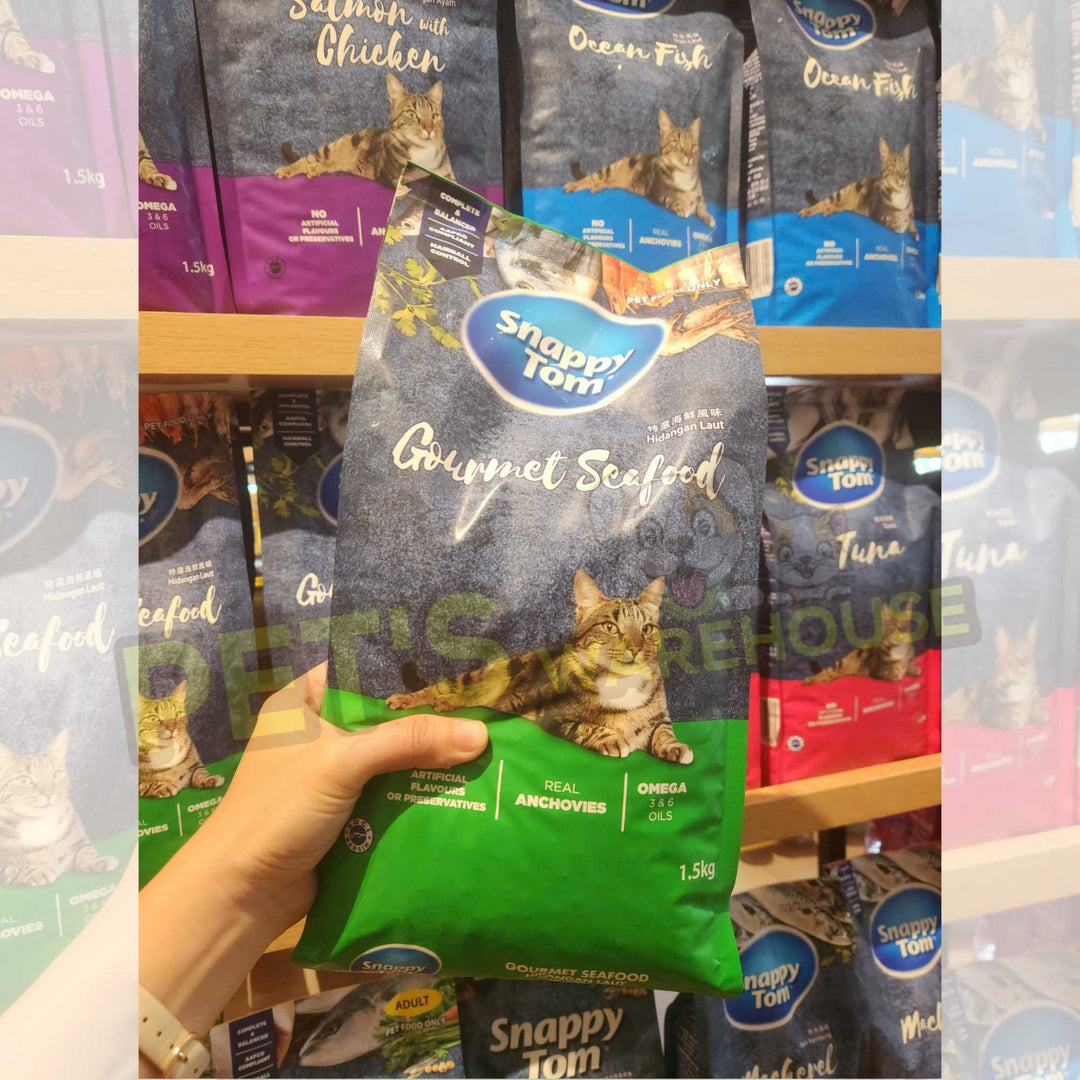 [Combo 2 - 4 túi] Hạt Snappy Tom Mèo, 1.5KG
