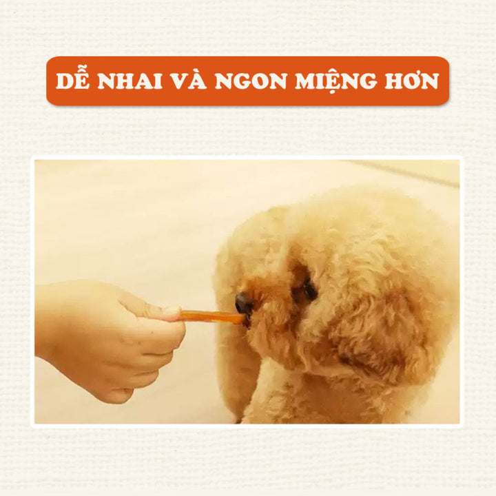 Thanh Gà Sấy Khô, Sấy Dẻo DoggyMan Cho Chó