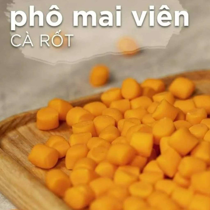 [100G] Snack Bowwow Viên Phô Mai Chó Mọi Lứa Tuổi