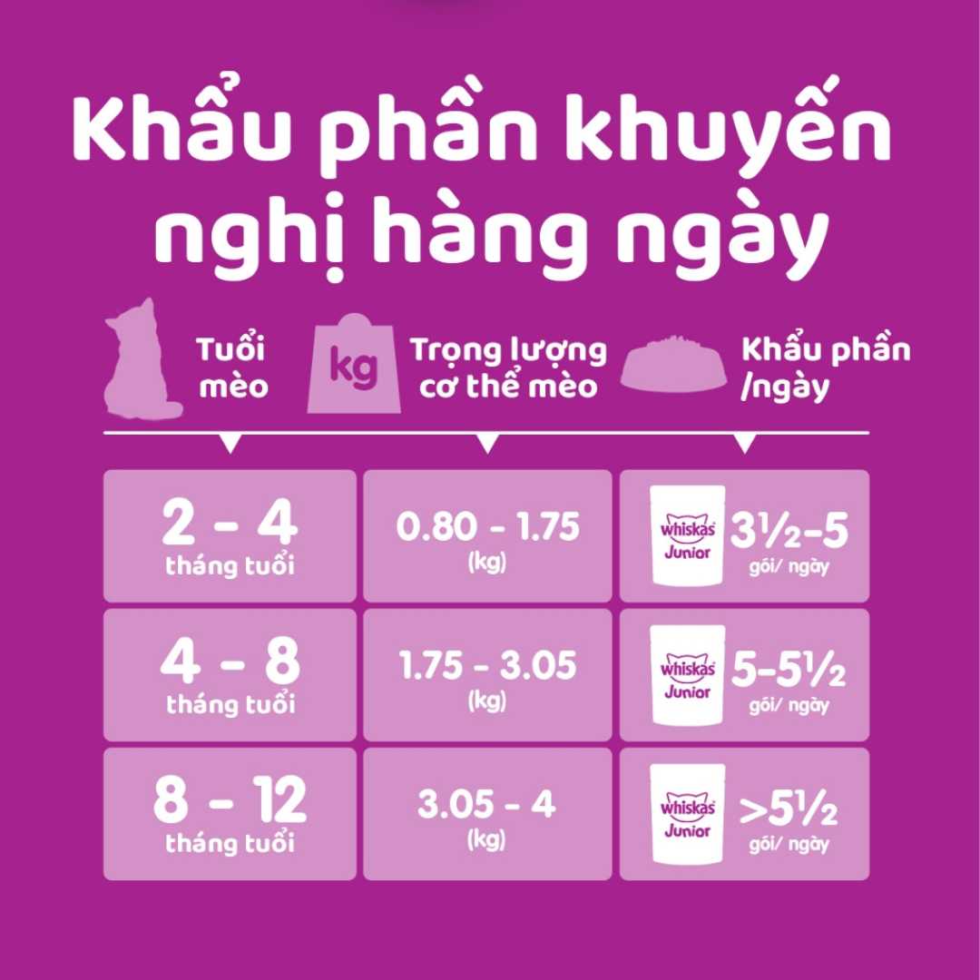 [Combo of 14 packs] Whiskas Kitten Pate, 80g Pack, Assorted Flavors