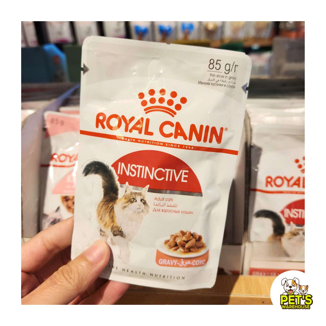 [Combo 3 - 12 Gói] Gói Pate Mèo Trưởng Thành Royal Canin Instinctive Gravy, Gói 85g