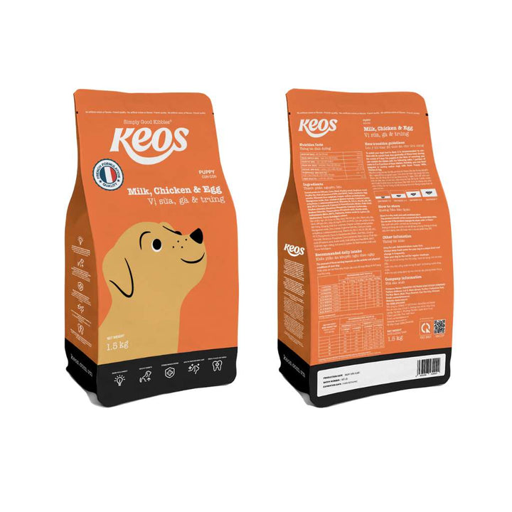 [1.5KG] Hạt Keos Chó Mọi Lứa Tuổi