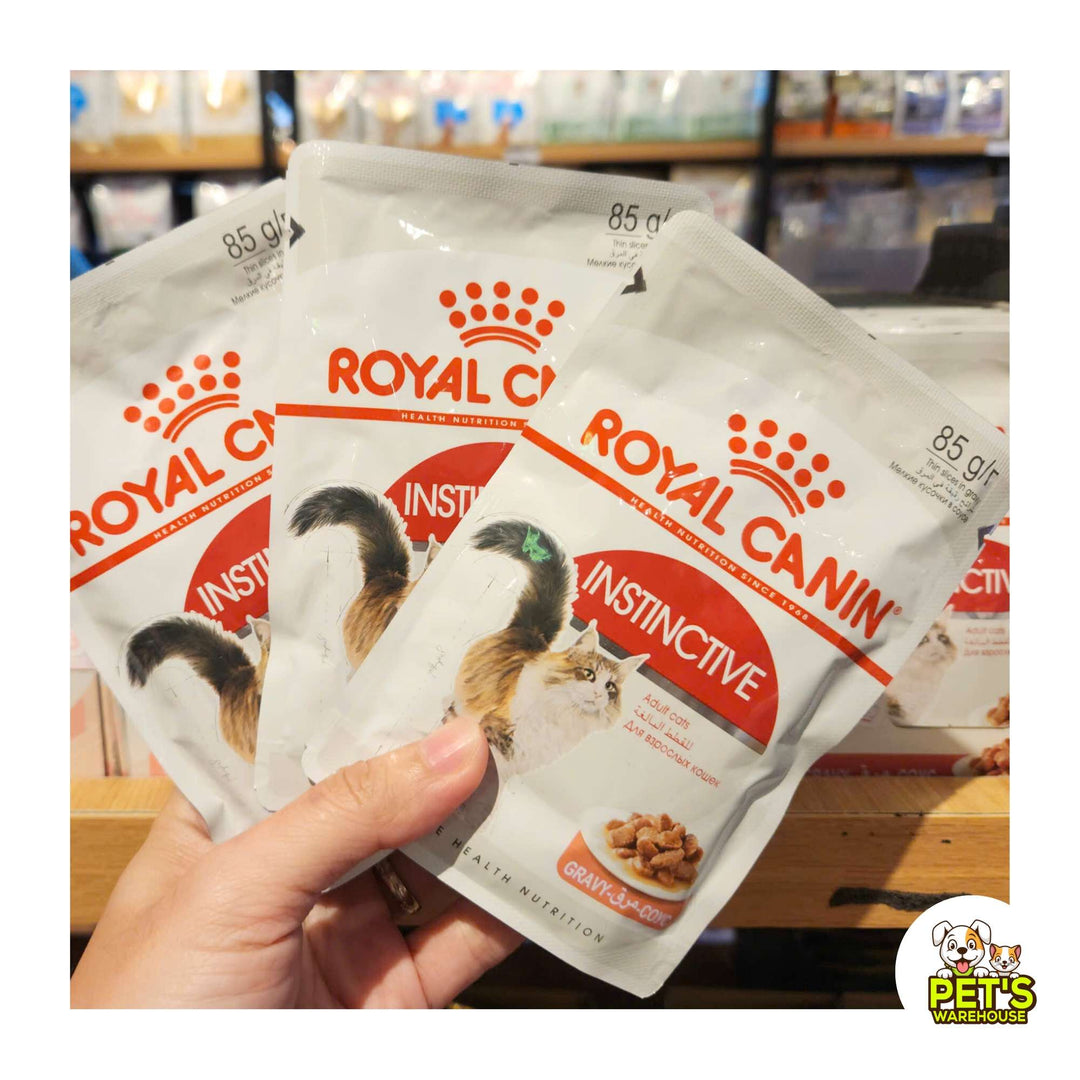 [Combo 3 - 12 Gói] Gói Pate Mèo Trưởng Thành Royal Canin Instinctive Gravy, Gói 85g