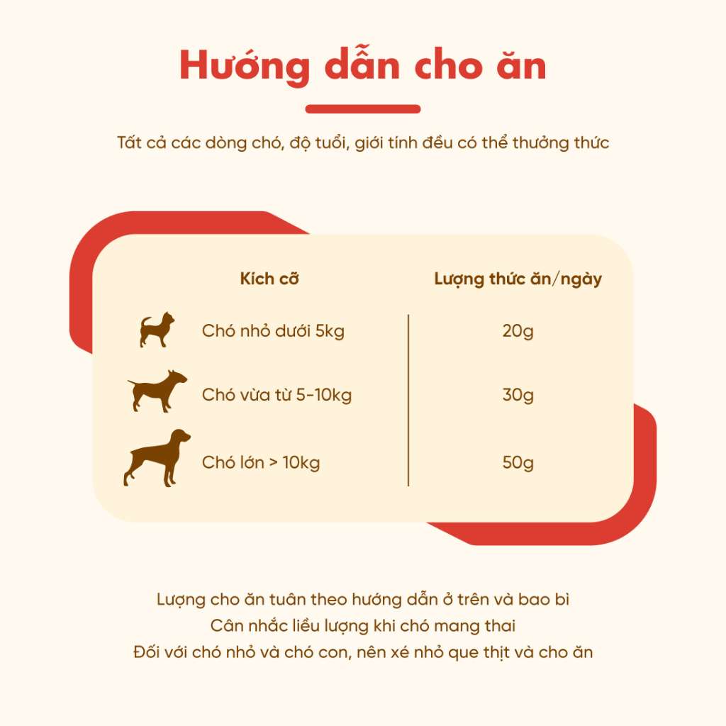 Snack Que Mềm Stick Jerky Bowwow Chó 50G