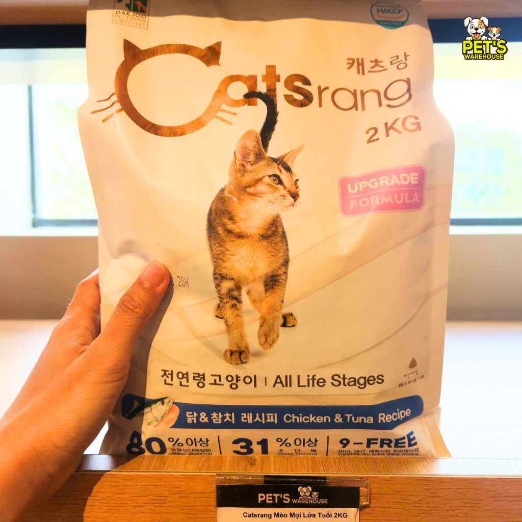 [2KG-5KG] Hạt Catsrang Mèo Mọi Lứa Tuổi