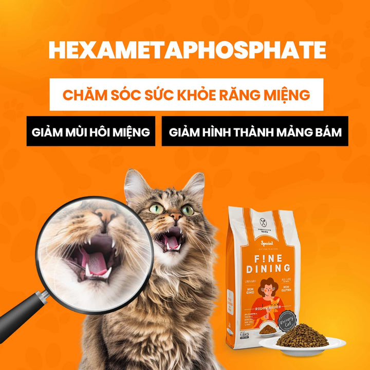 Hạt Dinh Dưỡng Chức Năng Fine Dining Cho Mèo Trưởng Thành, Túi 1.8Kg