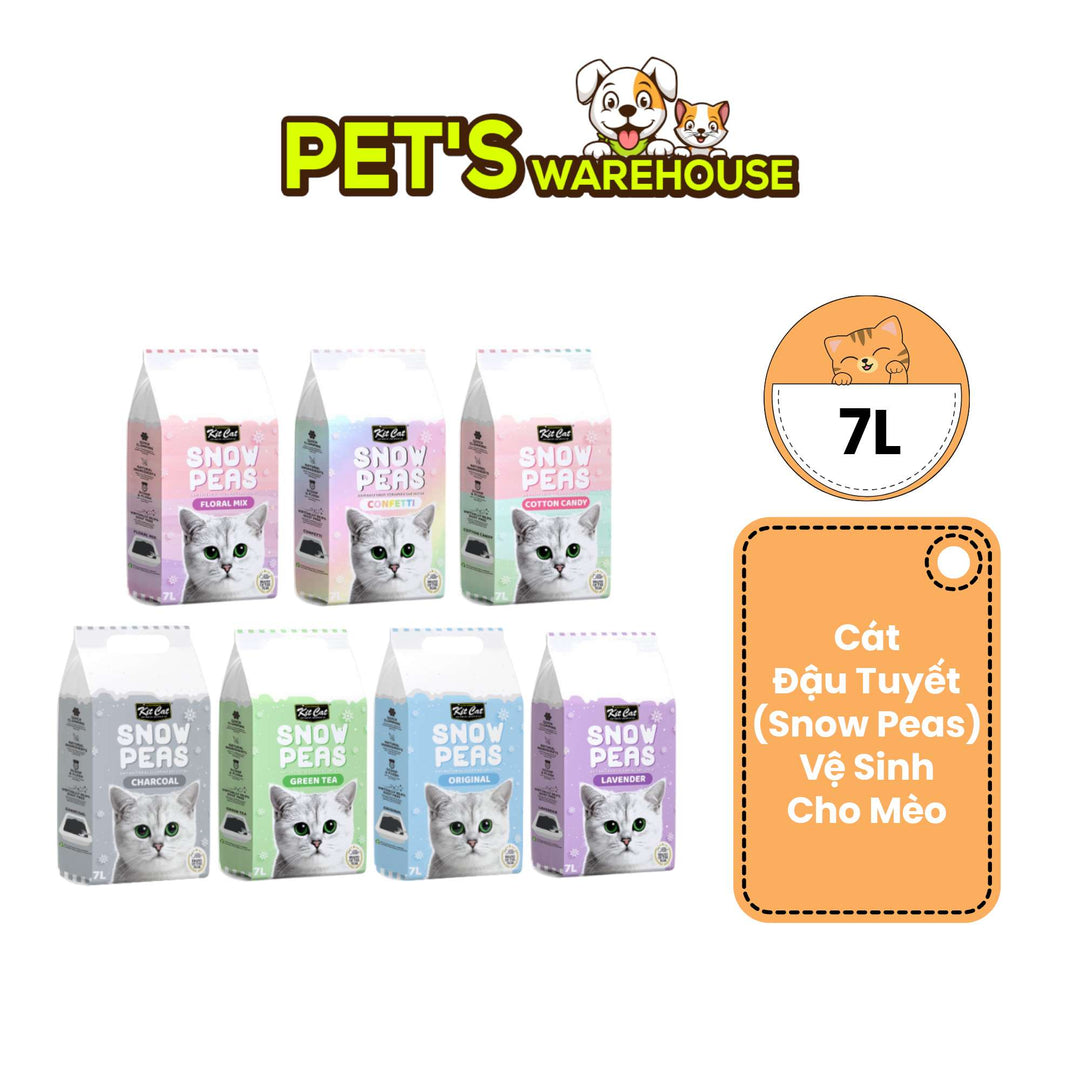 [7L] Cát Đậu Tuyết Snow Peas Kit Cat Mèo