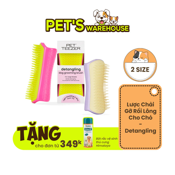Tangle Teezer Detangling Comb for Dogs: Quick, Easy, and Gentle Detangling.