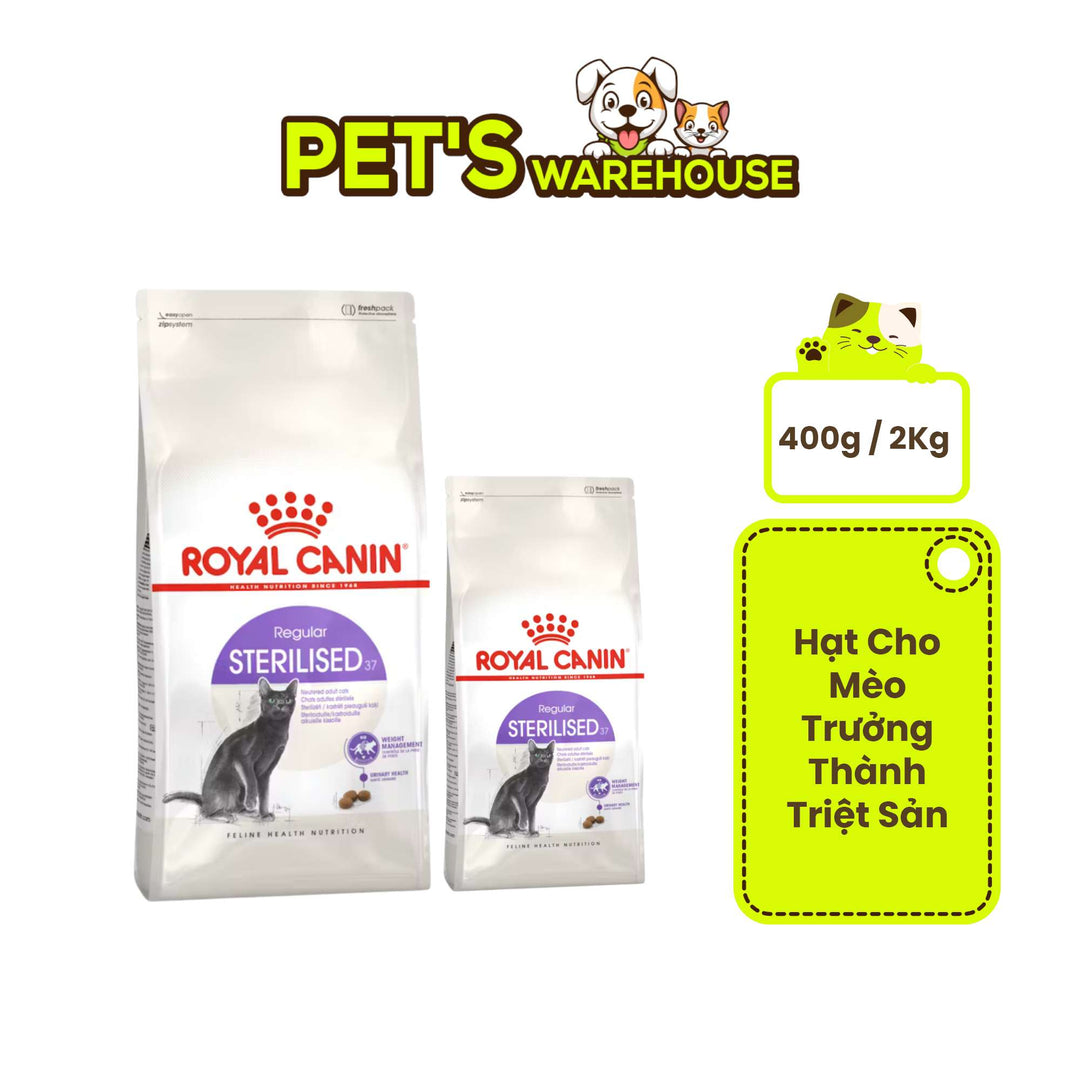 [400G-2KG] Hạt Royal Canin Mèo Sterilised