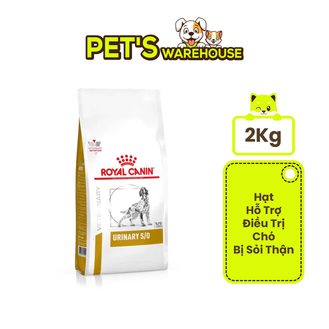 [2KG] Hạt Royal Canin Chó Urinary S/O