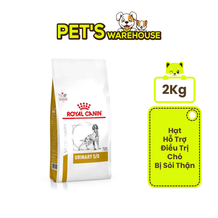 [2KG] Hạt Royal Canin Chó Urinary S/O