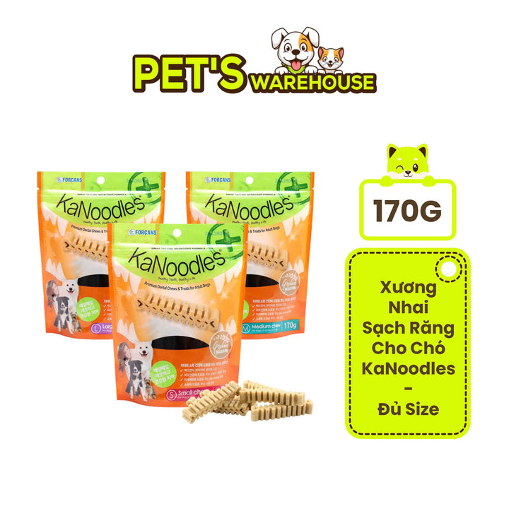 [170G] Xương Nhai Sạch Răng Kanoodle