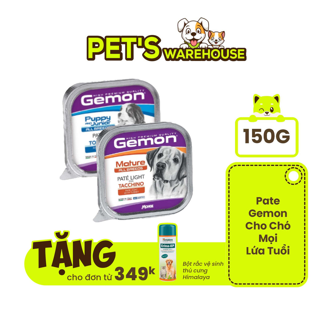 Pate Gemon Chó Mọi Lứa Tuổi  150G