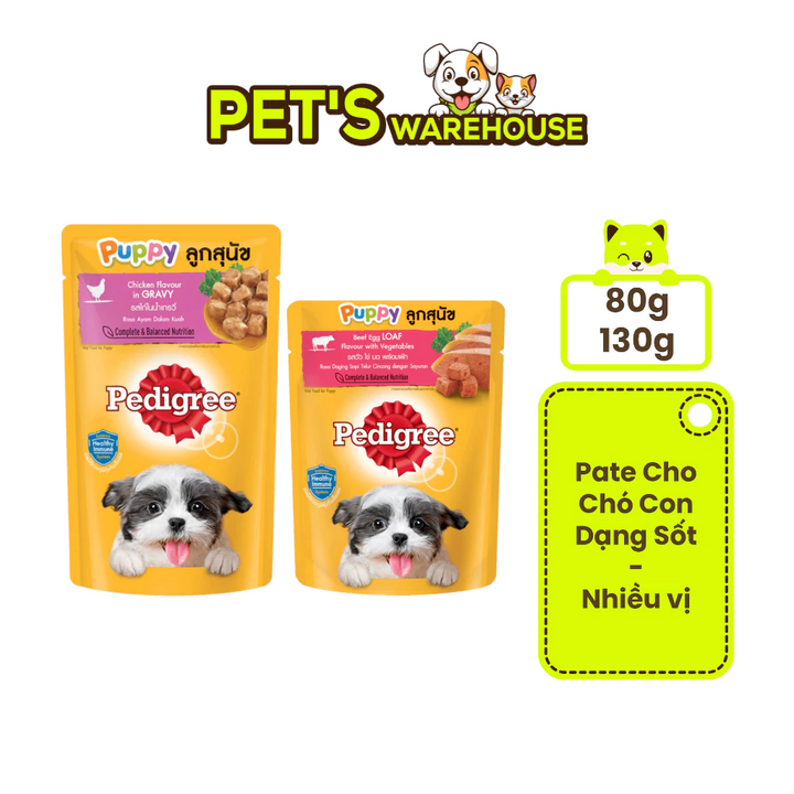 [80G - 130G] Pate Pedigree Chó Mọi Lứa Tuổi
