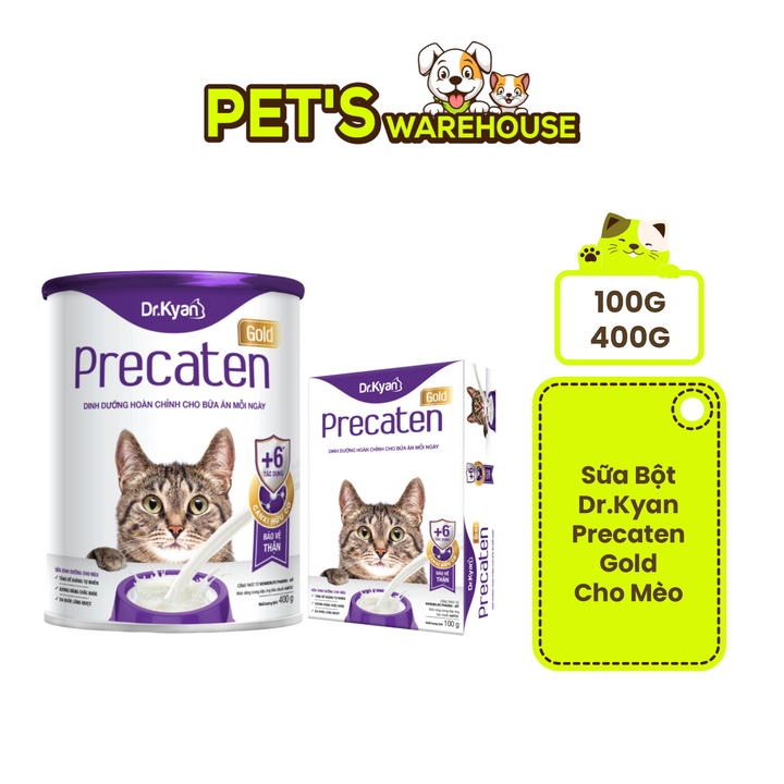 [100G - 400G] Sữa Bột Dr.Kyan Predogen Gold Cho Mèo