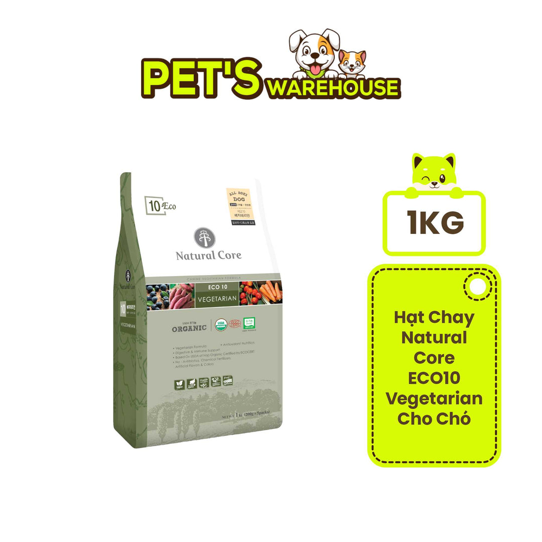 Hạt Chay Natural Core ECO10 Cho Chó, Túi 1Kg