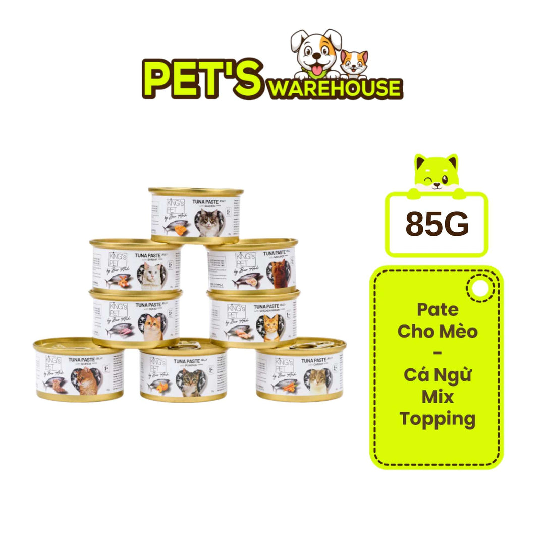 Pate King's Pet Bảo Anh Mèo Mọi Lứa Tuổi Lon 85G