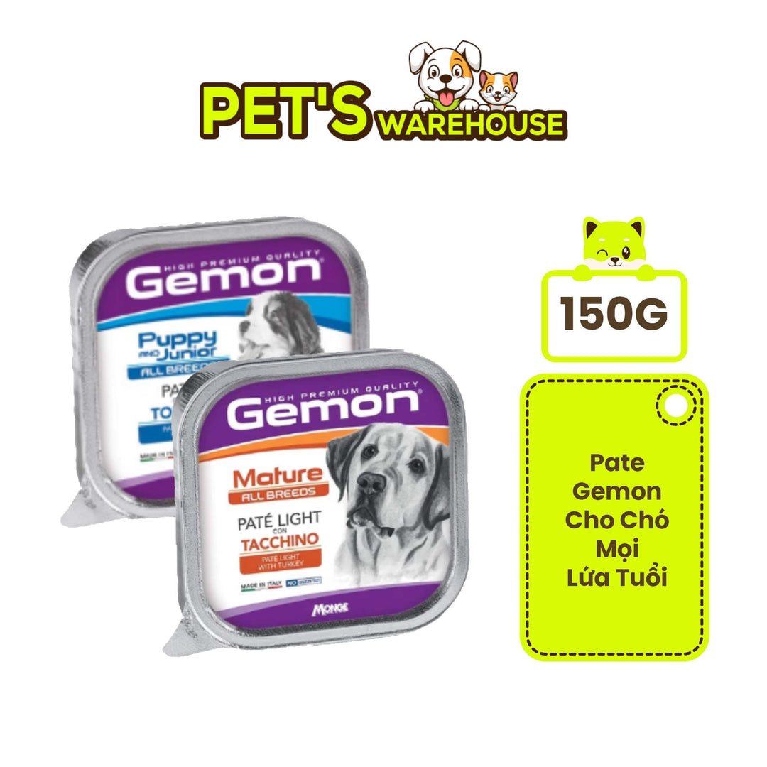 Pate Gemon Chó Mọi Lứa Tuổi  150G