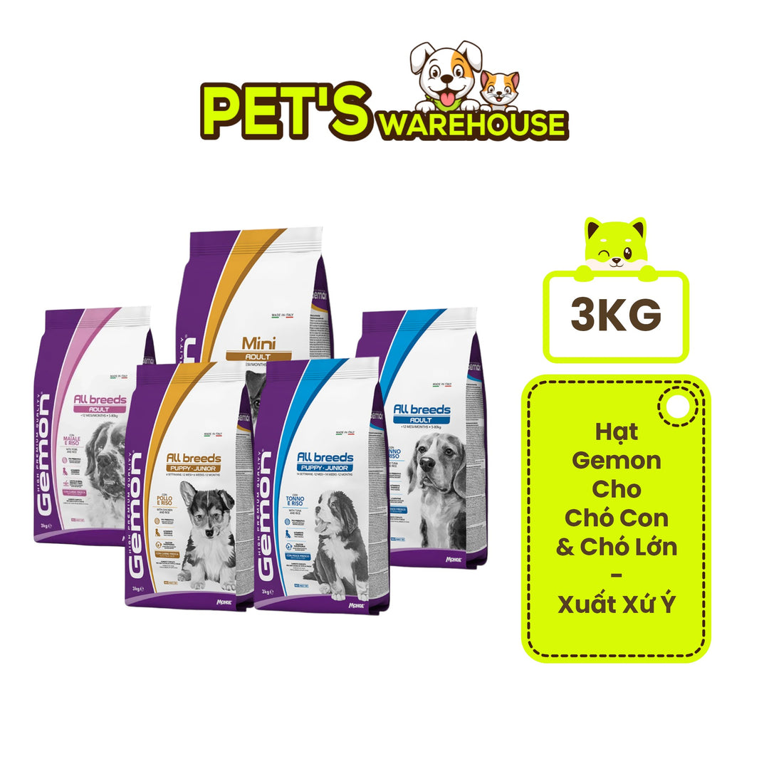 Hạt Gemon Cho Chó 3KG