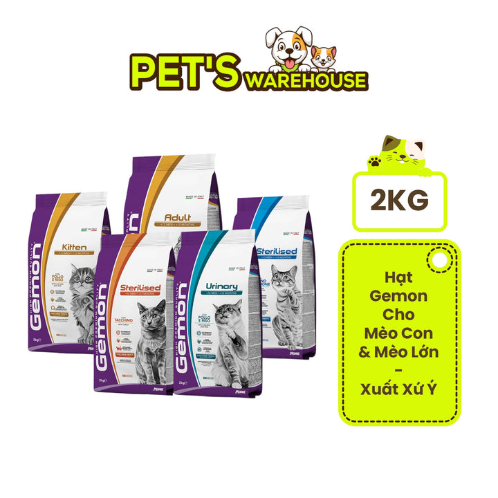 Hạt Gemon Cho Mèo 2KG