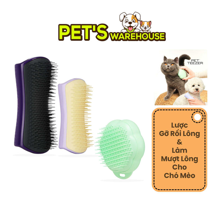 Lược gỡ rối lông Tangle Teezer cho chó mèo, nhiều màu