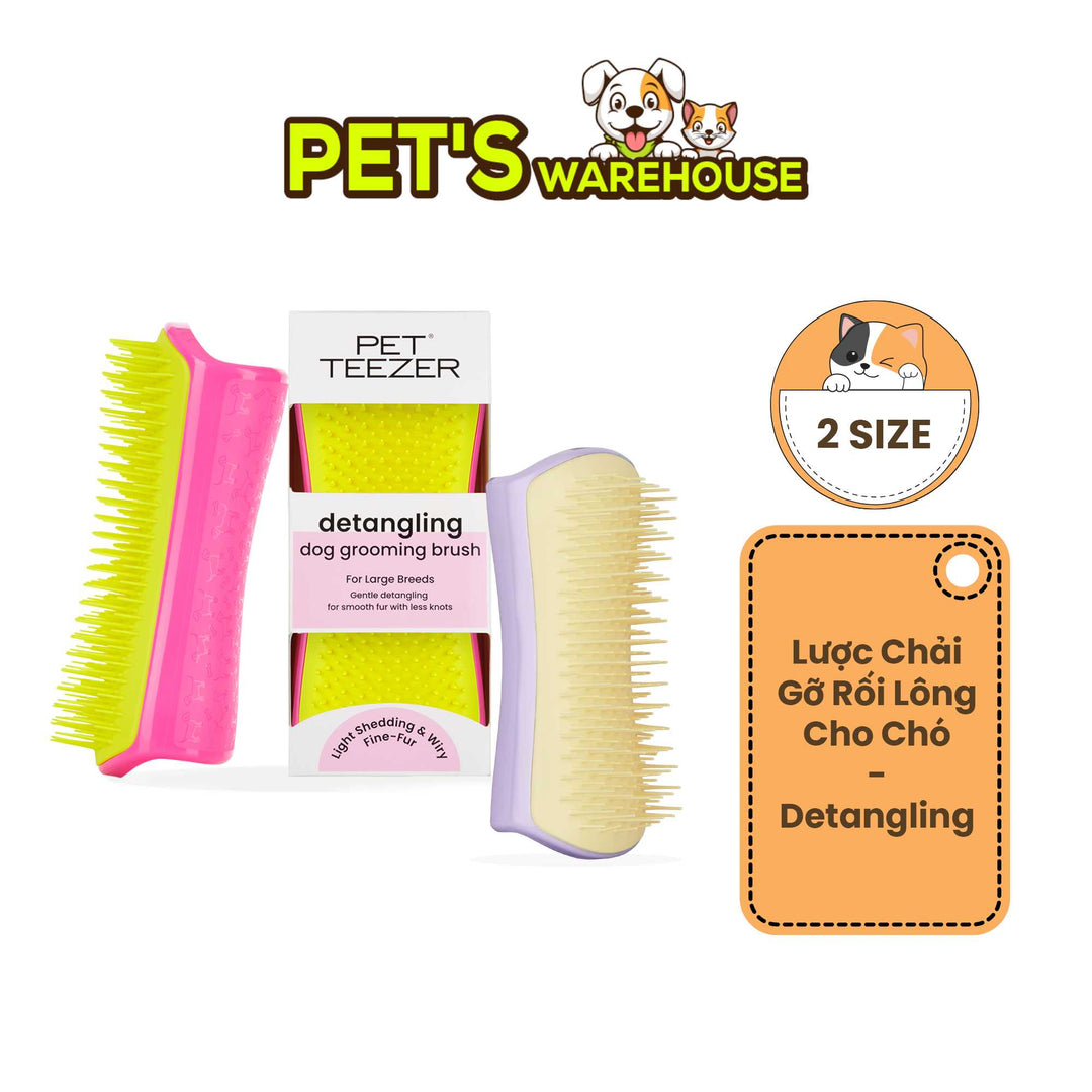 Lược gỡ rối Tangle Teezer cho chó Detangling, Gỡ rối nhanh gọn, nhẹ nhàng