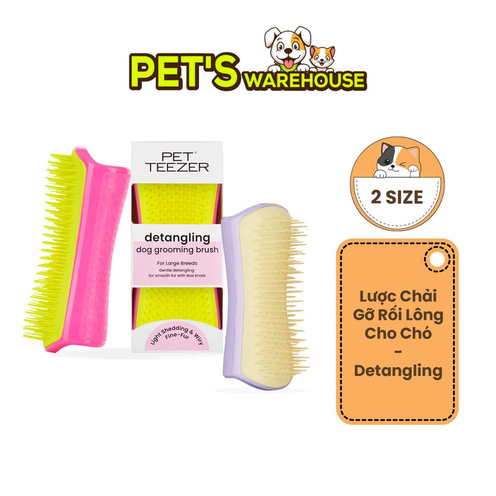Lược gỡ rối Tangle Teezer cho chó Detangling, Gỡ rối nhanh gọn, nhẹ nhàng